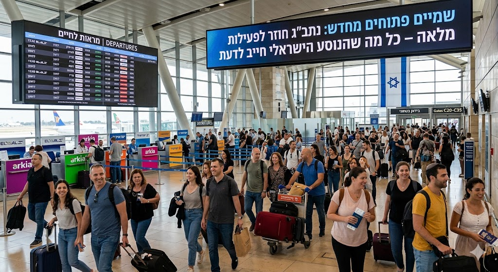 כל מה שהנוסע הישראלי חייב לדעת