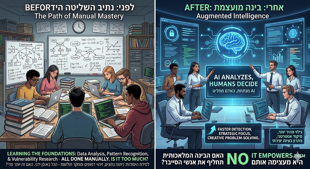 הבינה המלאכותית אינה עומדת להחליף את אנשי הסייבר